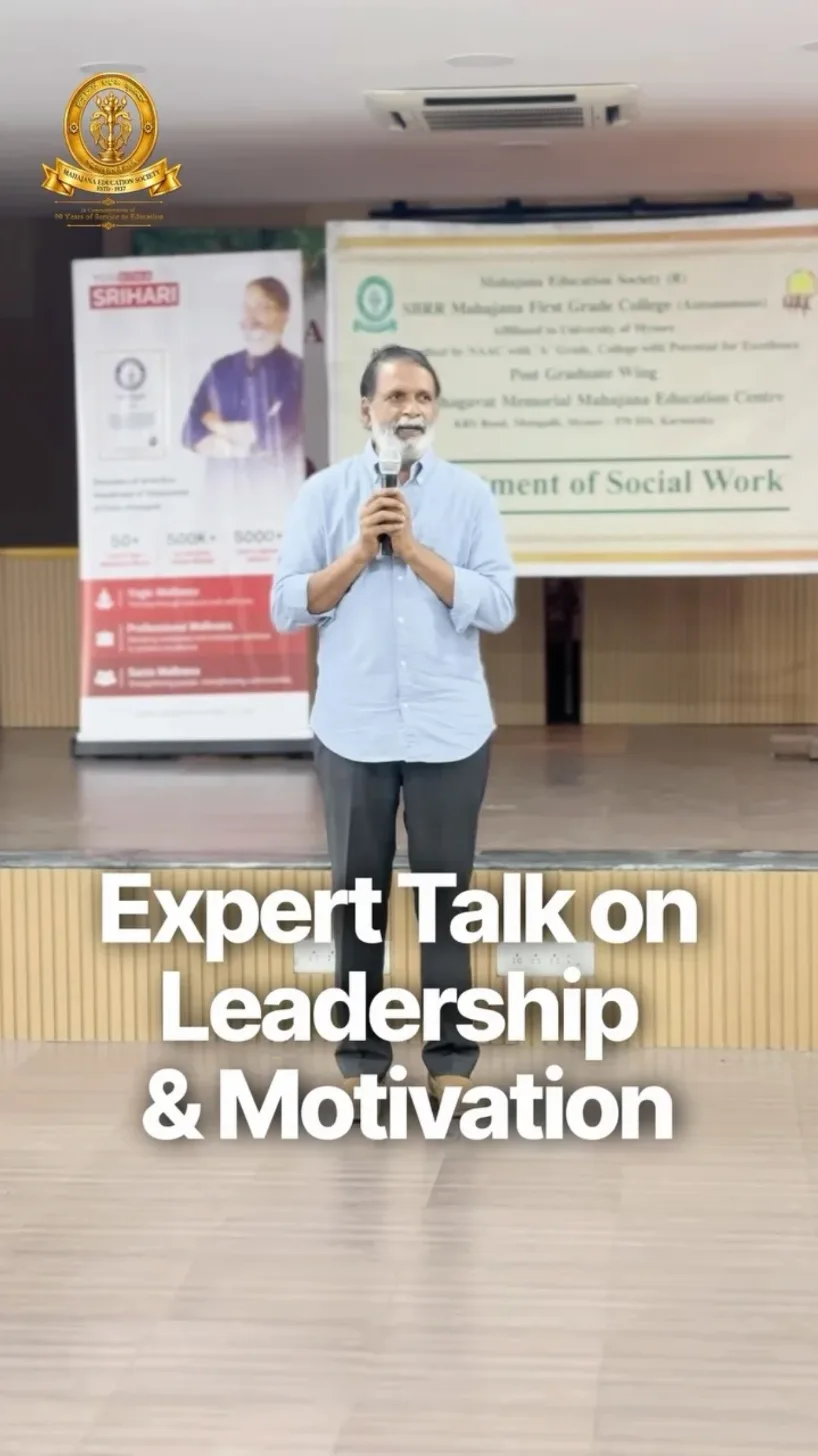 An inspiring session on leadership, motivation and the importance of making a difference.

Mahajana’s had the honour of 