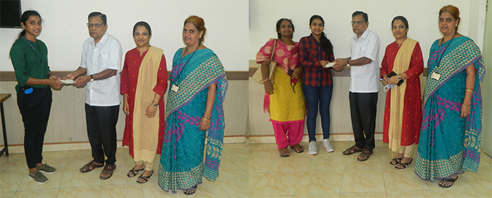 S.R. Aprameya Memorial Cash prize to the Highest Scorer Girl Student in MCA